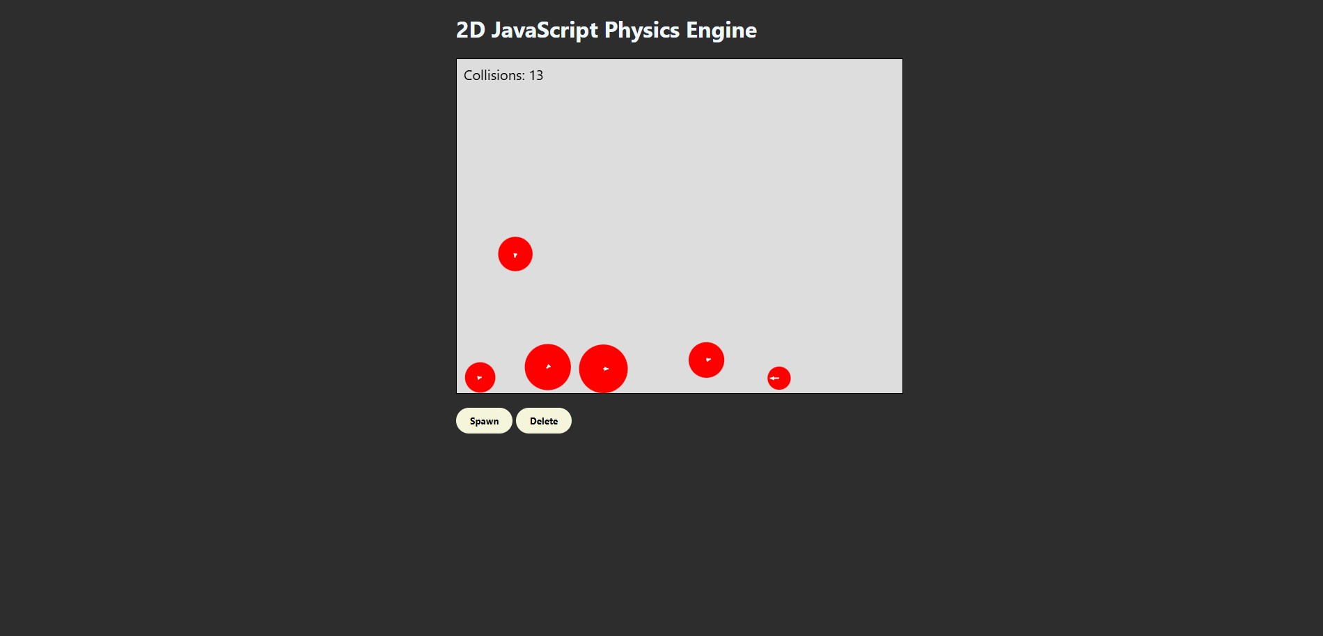 2D Physic Engine